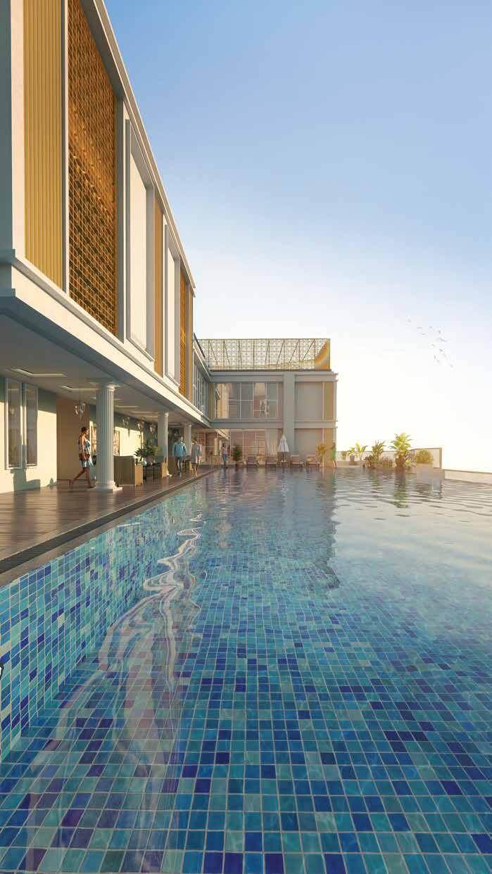 Infinity Pool at Godrej Regal Pavilion – Premium Amenities Hyderabad